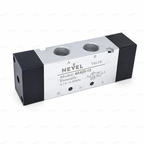 4A420-15 Пневмораспределитель пневмоуправляемый 5/2 G1/2" — 1