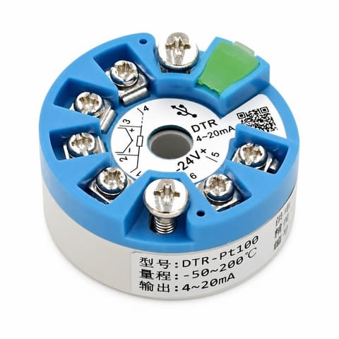 USB Pt100 −50…200°C normallovchi oʻzgartirgich 4-20mA 24VDC