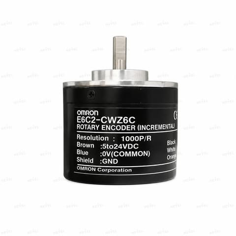E6C2-CWZ6C 5000 P/R NPN 5-24VDC Инкрементальный энкодер с валом Ø8мм OMRON — 1