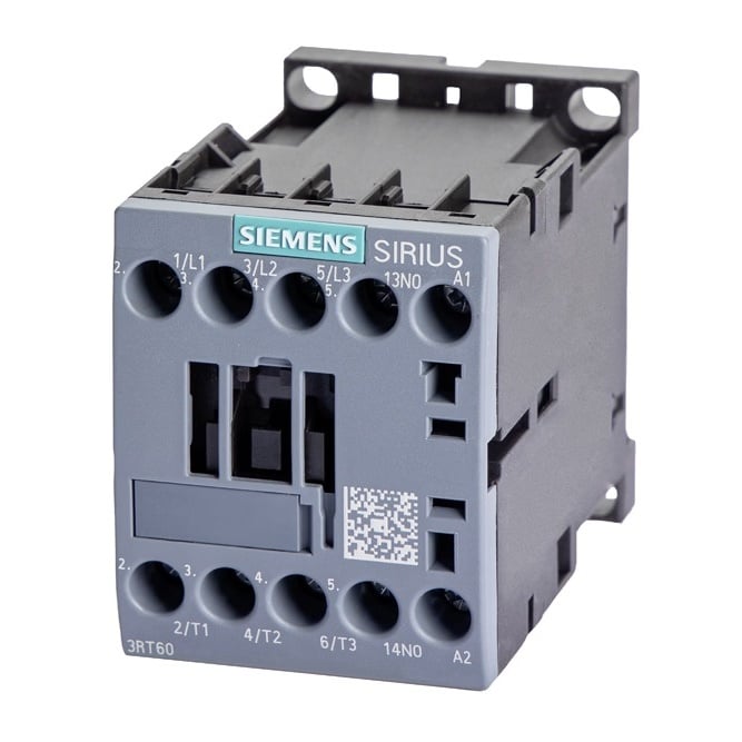 3RT6016-1AN22 9A 220VAC 1NC Контактор электромагнитный Siemens
