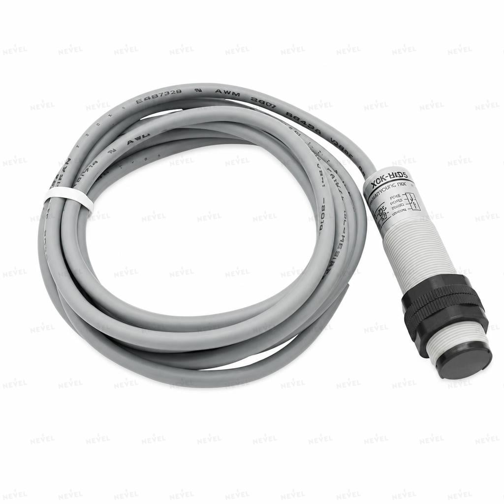 CDR-30X NO NPN/PNP 10-30VDC retro-reflektorli fotoelektrik datchik M18 masofa 300mm uch simli FOTEK