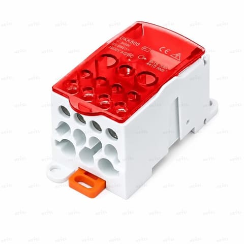 UKK500 500A 1P Блок распределительный на DIN-рейку вход — 2