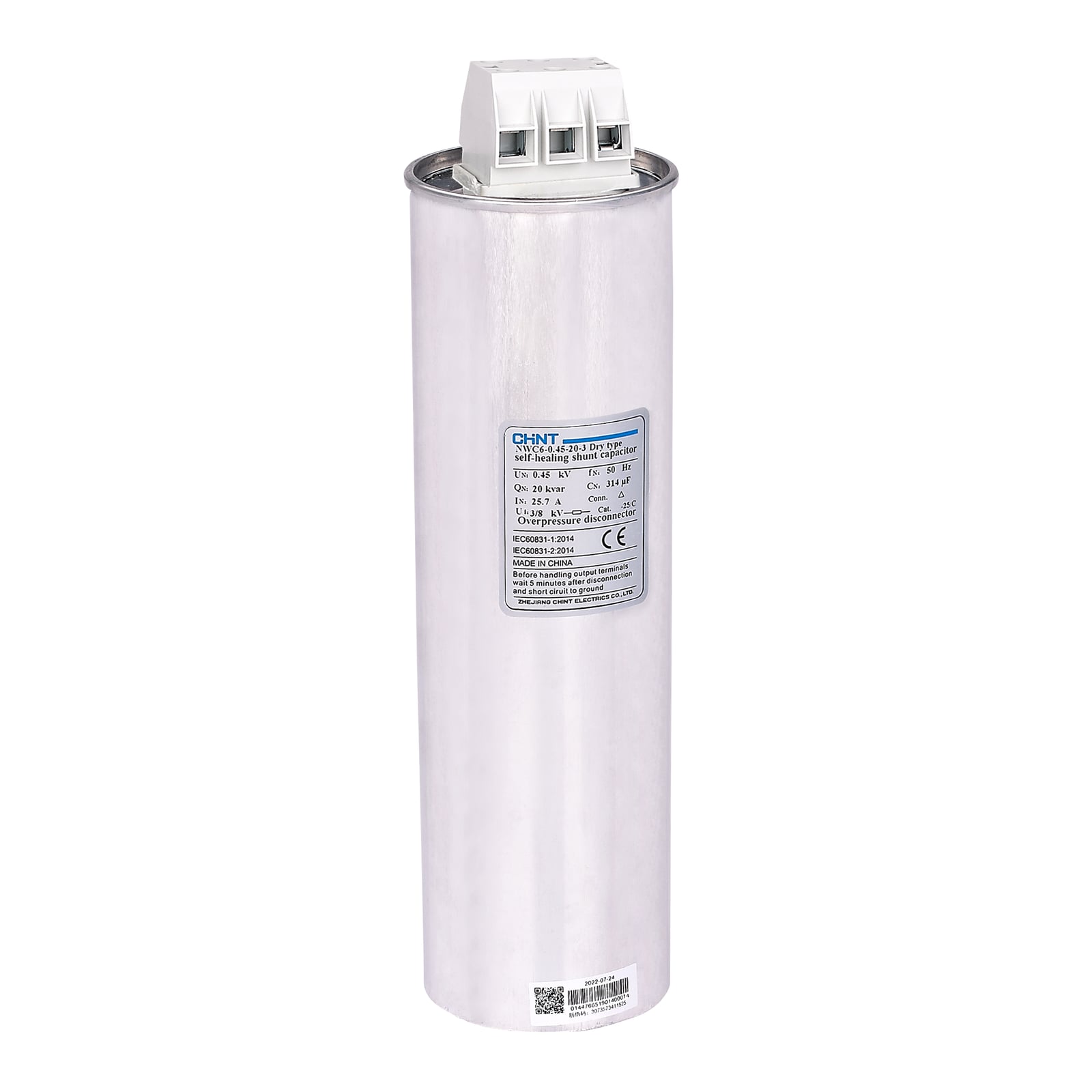 NWC6-0.4-30-3 30 квар 400В Конденсатор косинусный сухой CHINT