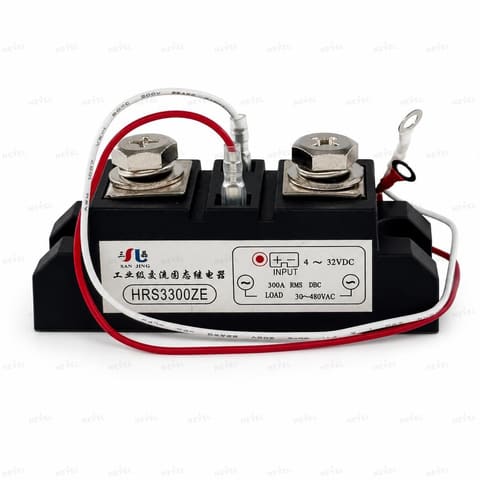 HRS3400ZE 400А 3-32VDC / 30-480VAC Однофазное твердотельное реле SSR — 3