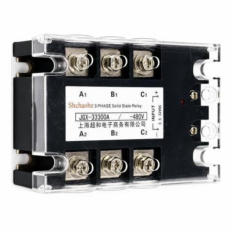 JGX-33300A 300А 5-32VDC / 480VAC Трёхфазное твердотельное реле SSR