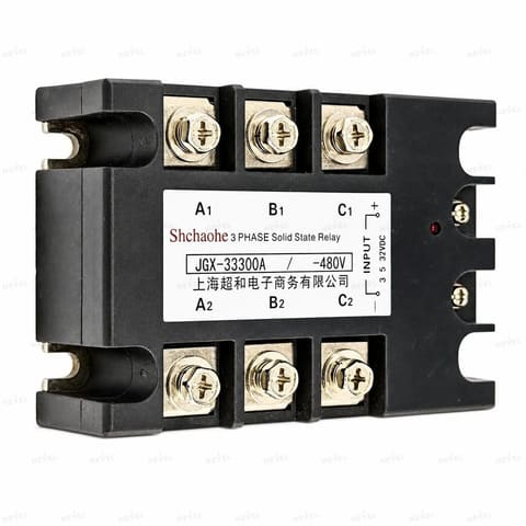 JGX-33300A 300А 5-32VDC / 480VAC Трёхфазное твердотельное реле SSR — 2