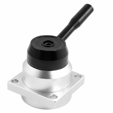 K34R6-08D Пневмораспределитель ручной поворотный 4/3 G1/4" фланцевый монтаж