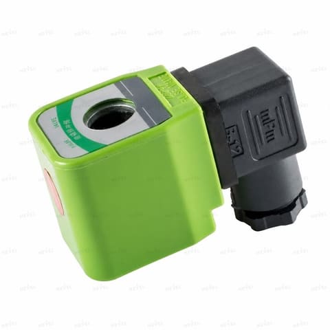 Green 24VDC Катушка для пневмораспределителей (зелёная) — 1