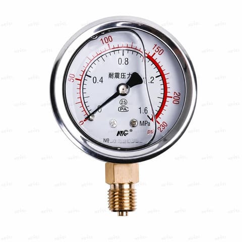 YN-60 0-1,6MPa G1/4″ manometr, radial ulanish — 1