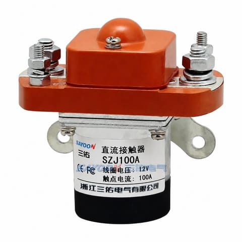 SZJ100A 12VDC Контактор постоянного тока 100A 1NO