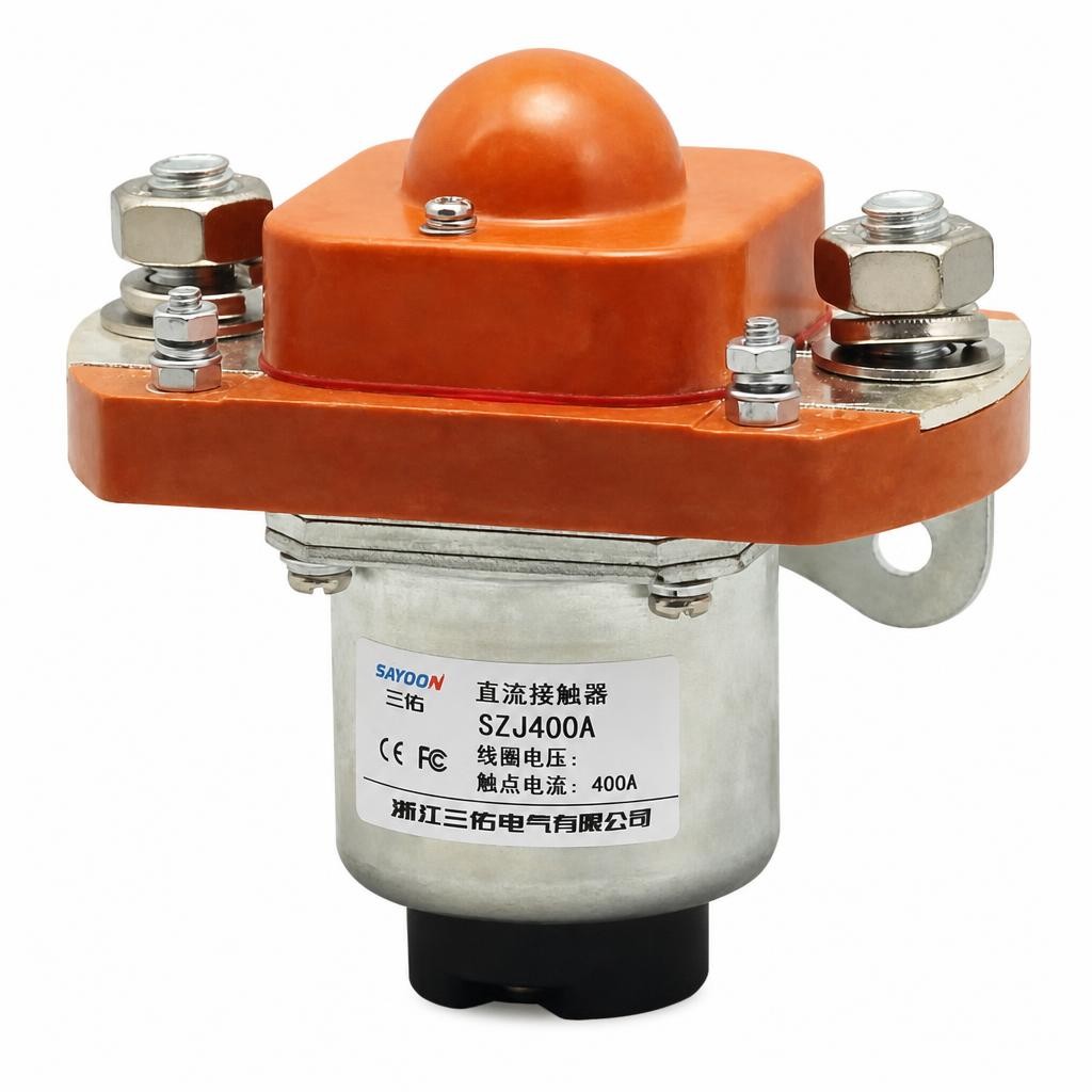 SZJ400A 48VDC Контактор постоянного тока 400A 1NO