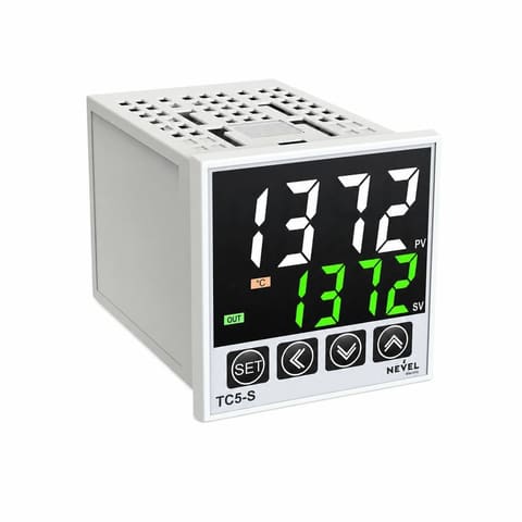 TC5-S-1A1G-2-C Терморегулятор электронный с токовым выходом 4-20mA и RS485 100-240VAC 48x48