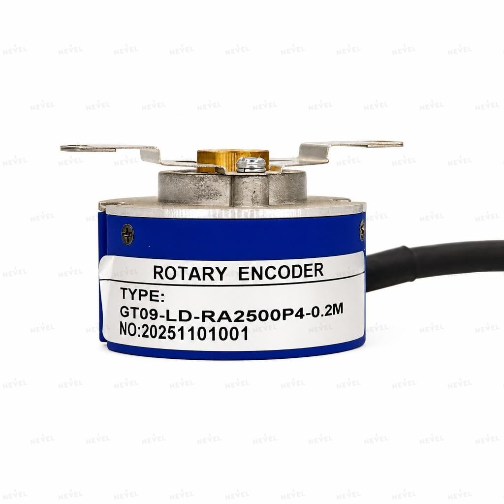 GT09-LD-RA2500P4-0.2M 2500 P/R Line Driver 5VDC Инкрементальный энкодер с полым валом кабель 0,2м