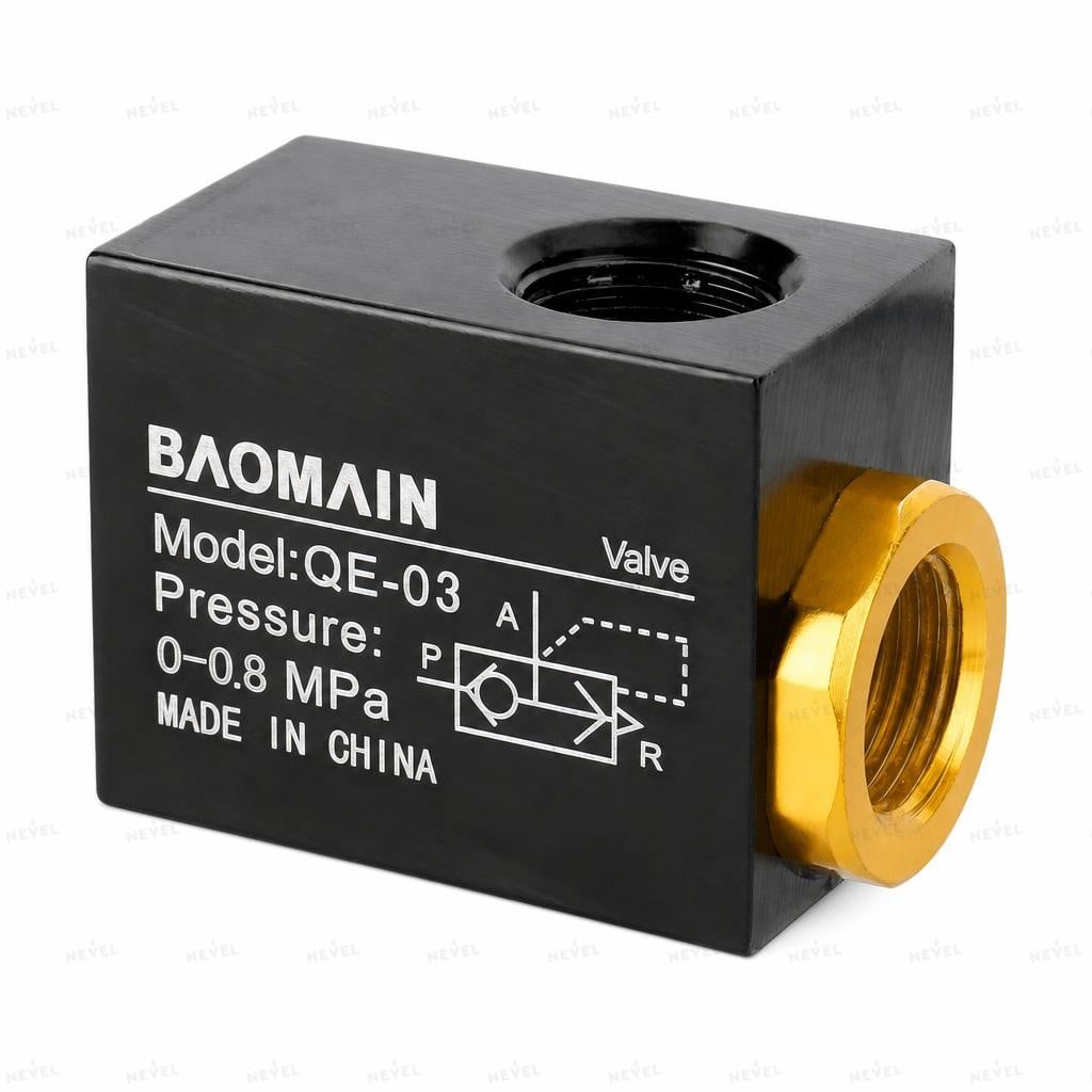 QE-03 Клапан быстрого выхлопа G3/8"