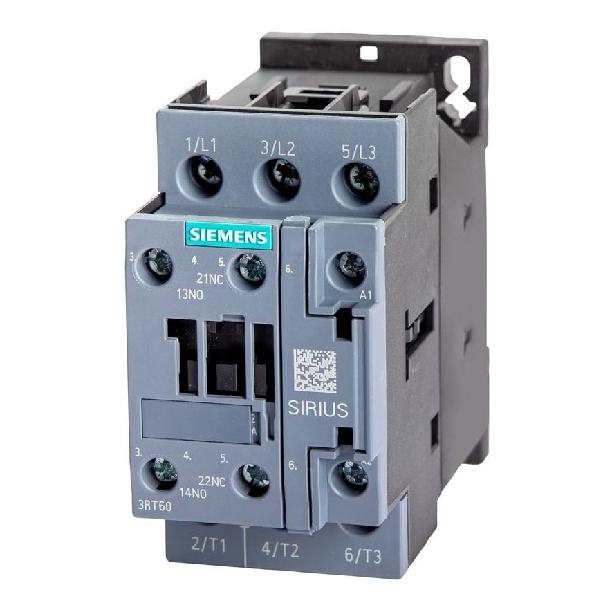 3RT6028-1AN20 38A 220VAC 1NO+1NC Контактор электромагнитный Siemens