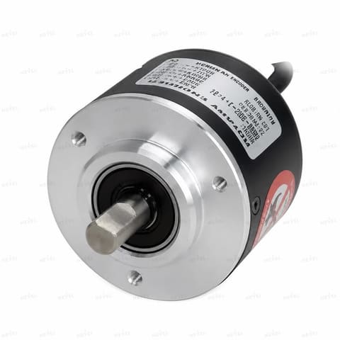 E40S8-1000-3-T-1 1000 P/R Push-Pull 12-24VDC Инкрементальный энкодер с валом Ø8мм AUTONICS — 1