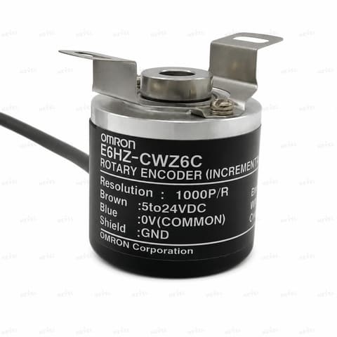E6HZ-CWZ6C 600 P/R NPN 5-24VDC Инкрементальный энкодер с полым валом Ø8мм OMRON — 1