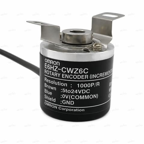 E6HZ-CWZ6C 1000 P/R NPN 5-24VDC Инкрементальный энкодер с полым валом Ø8мм OMRON — 1