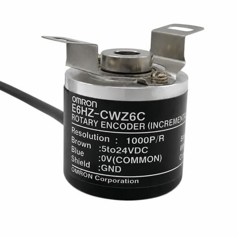 E6HZ-CWZ6C 2500 P/R NPN 5-24VDC Инкрементальный энкодер с полым валом Ø8мм OMRON