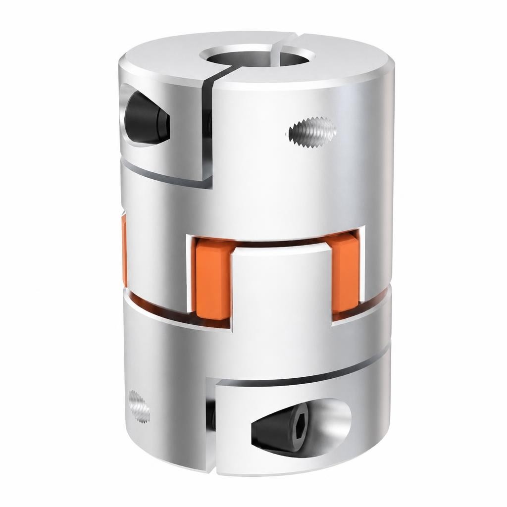 LF-B-D40L50 (3 JAW) Ø16/20мм Муфта кулачковая для энкодера алюминиевая
