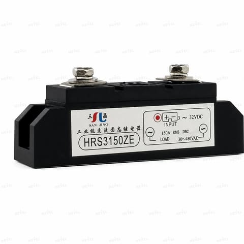 HRS3150ZE 150A 3-32VDC / 30-480VAC bir fazali qattiq jismli rele SSR — 1
