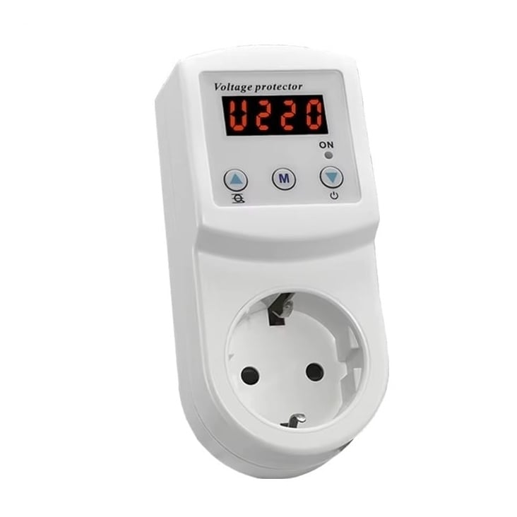 KD230S 16А 1ф Реле напряжения в розетку