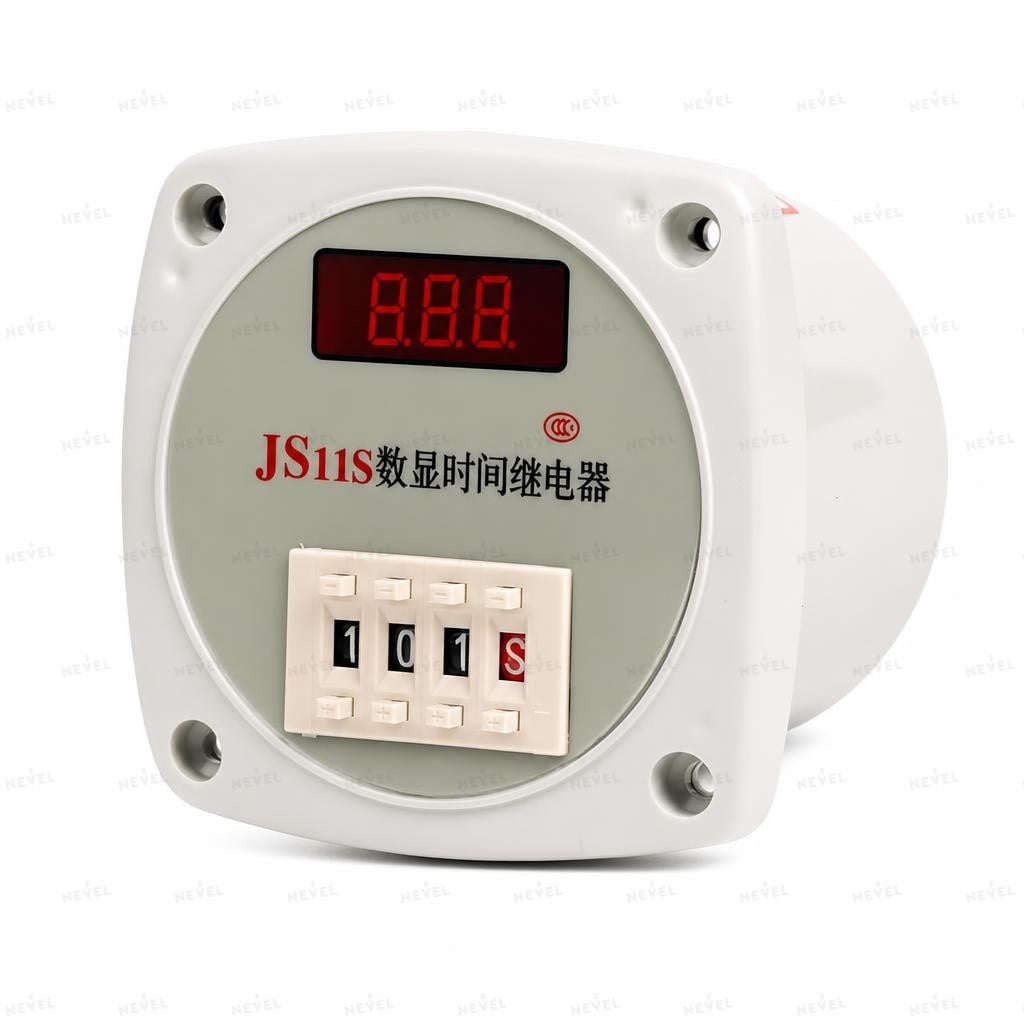 JS11S 1-9999s 220VAC Реле времени цифровое