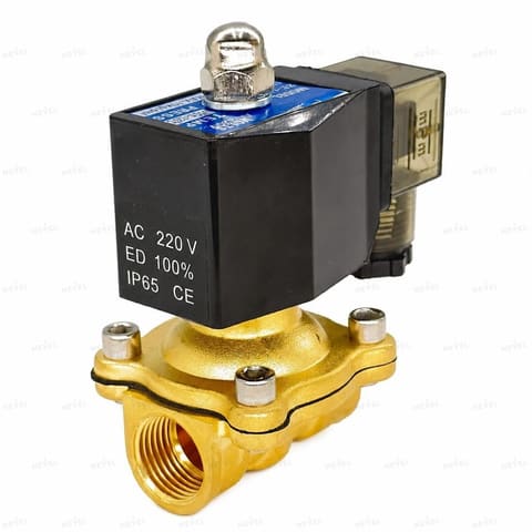 2W160-15D 220VAC Электромагнитный клапан NC DN15 G1/2 — 2