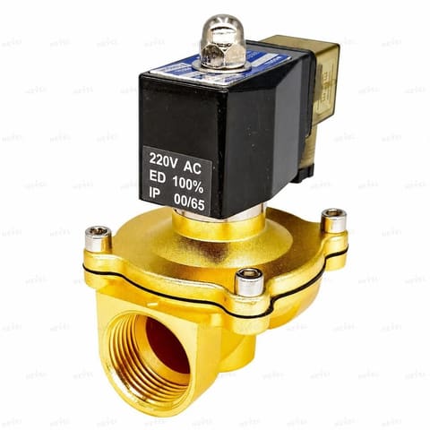 2W250-25D 220VAC Электромагнитный клапан NC DN25 G1 — 2