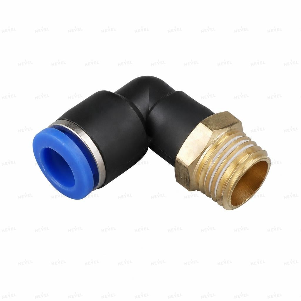 PL 4-03 Ø4mm G3/8" burchakli tsangli fiting