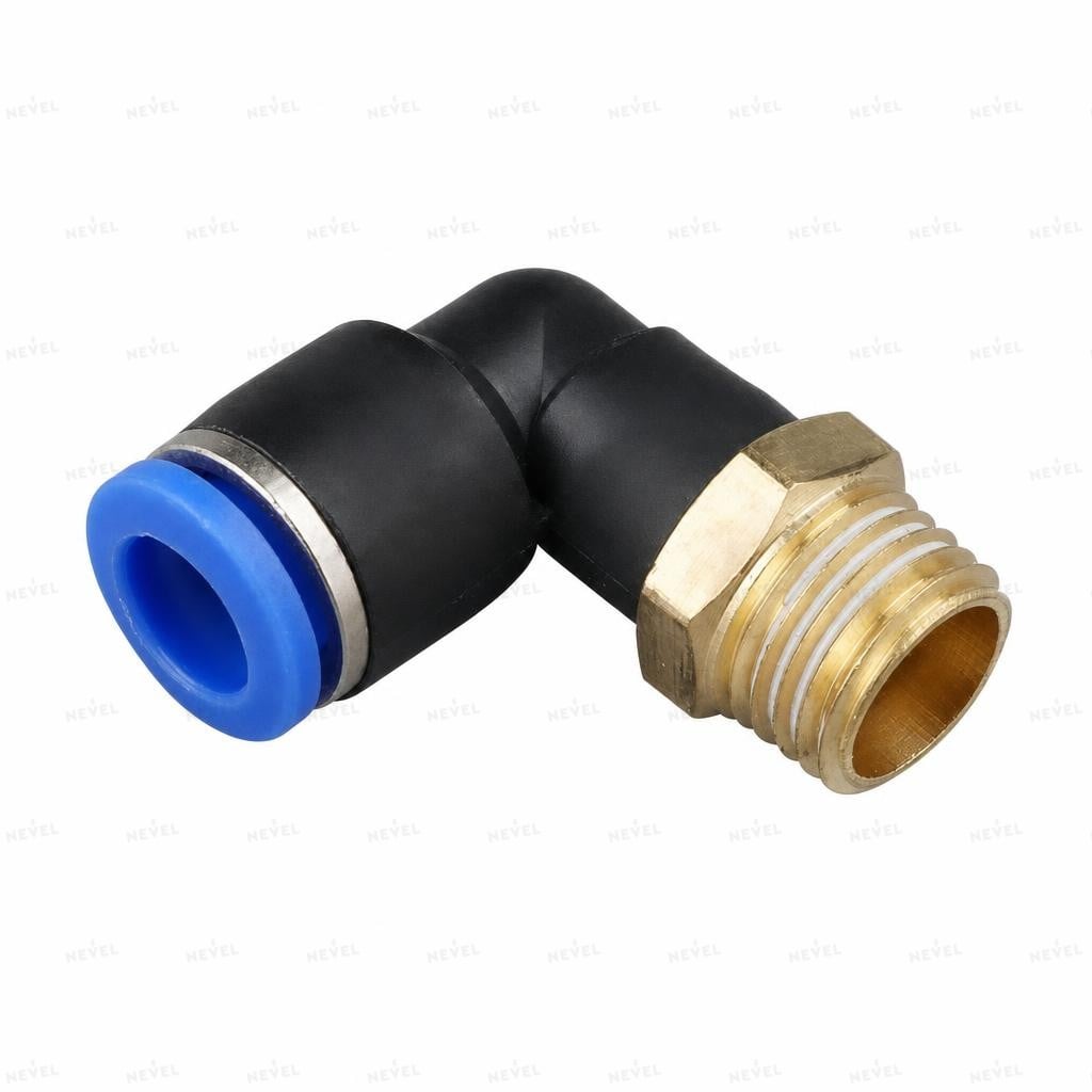 PL 14-04 Ø14мм G1/2" Фитинг цанговый угловой