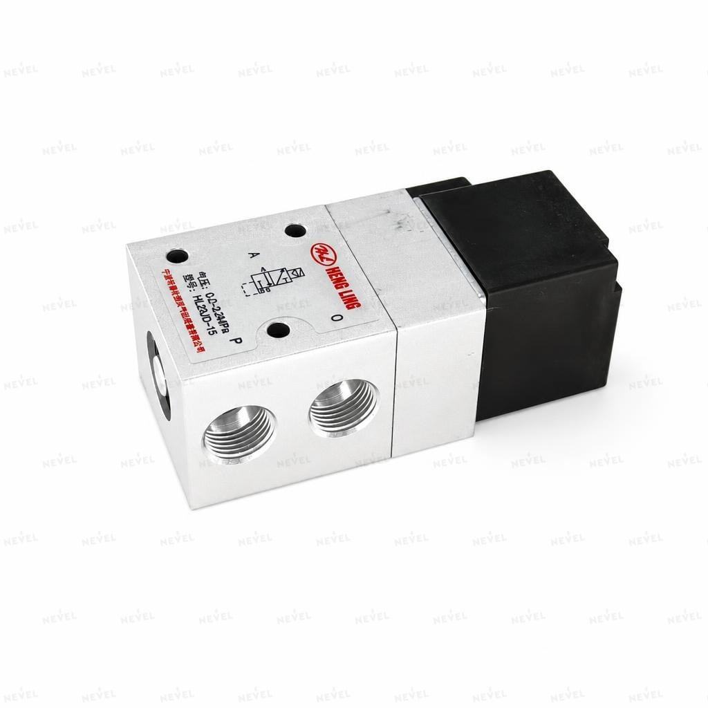 HL23JD-15 220VAC Пневмораспределитель электромагнитный 3/2 G1/2" до 3,5 МПа