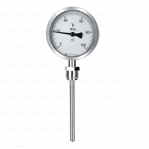 WSS311 0-300°C shtok 5sm bimetall termometr, radial ulanish — 1