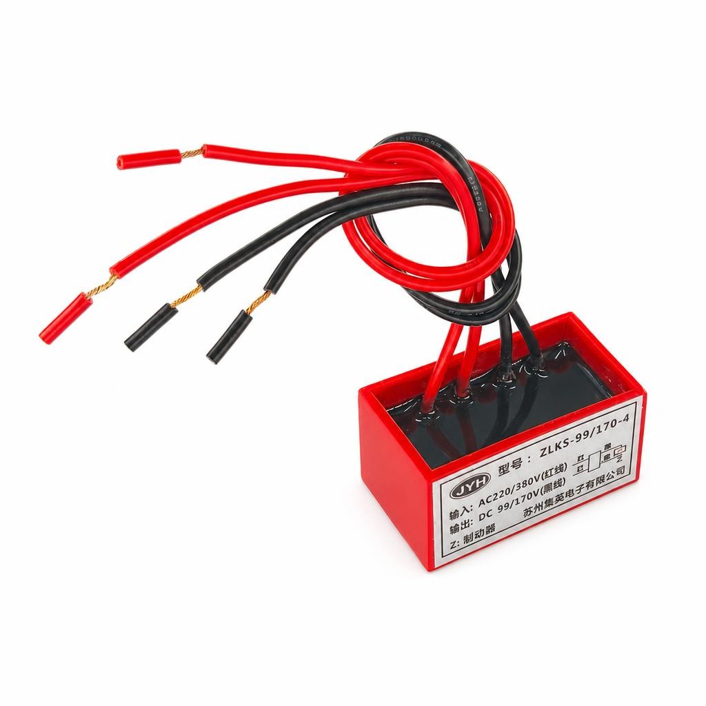 ZLKS-99/170-4 Тормозной выпрямитель 220/380VAC→99/170VDC 2А красный