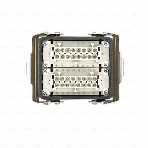 HDC-HE-032-1 Разъем промышленный 32-контактный 16A 500V — 3