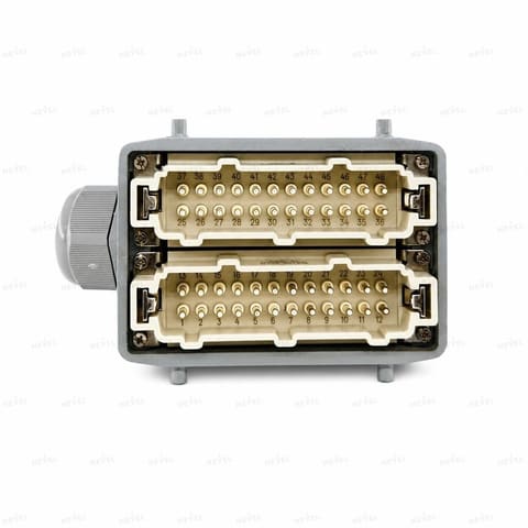 HDC-HE-048-1 48 kontaktli sanoat razyomi 16A 500V — 2