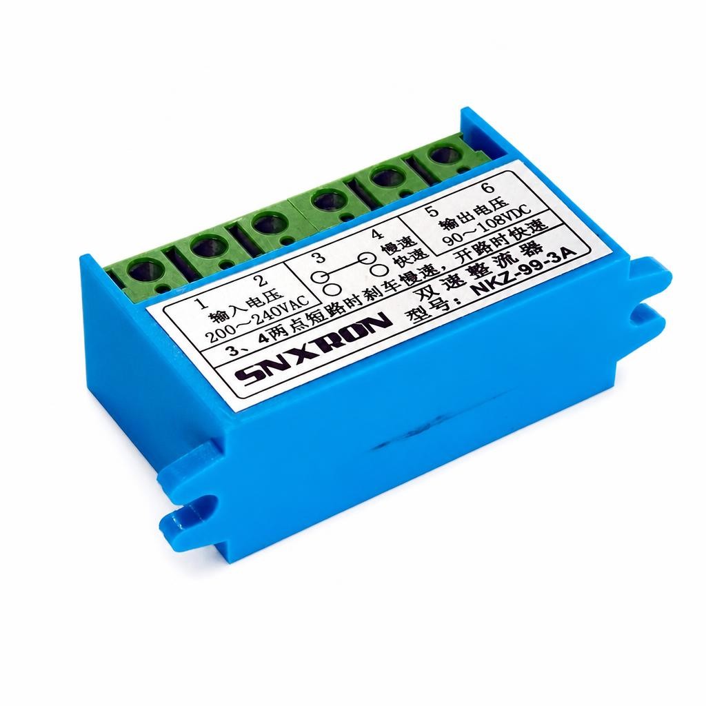 NKZ-99-3A Тормозной выпрямитель двухскоростной 220VAC→99VDC 3А