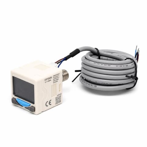 DPSP1-01 −0,1…0,1 MPa Цифровой датчик давления с дисплеем 2×PNP 12-24VDC R1/8