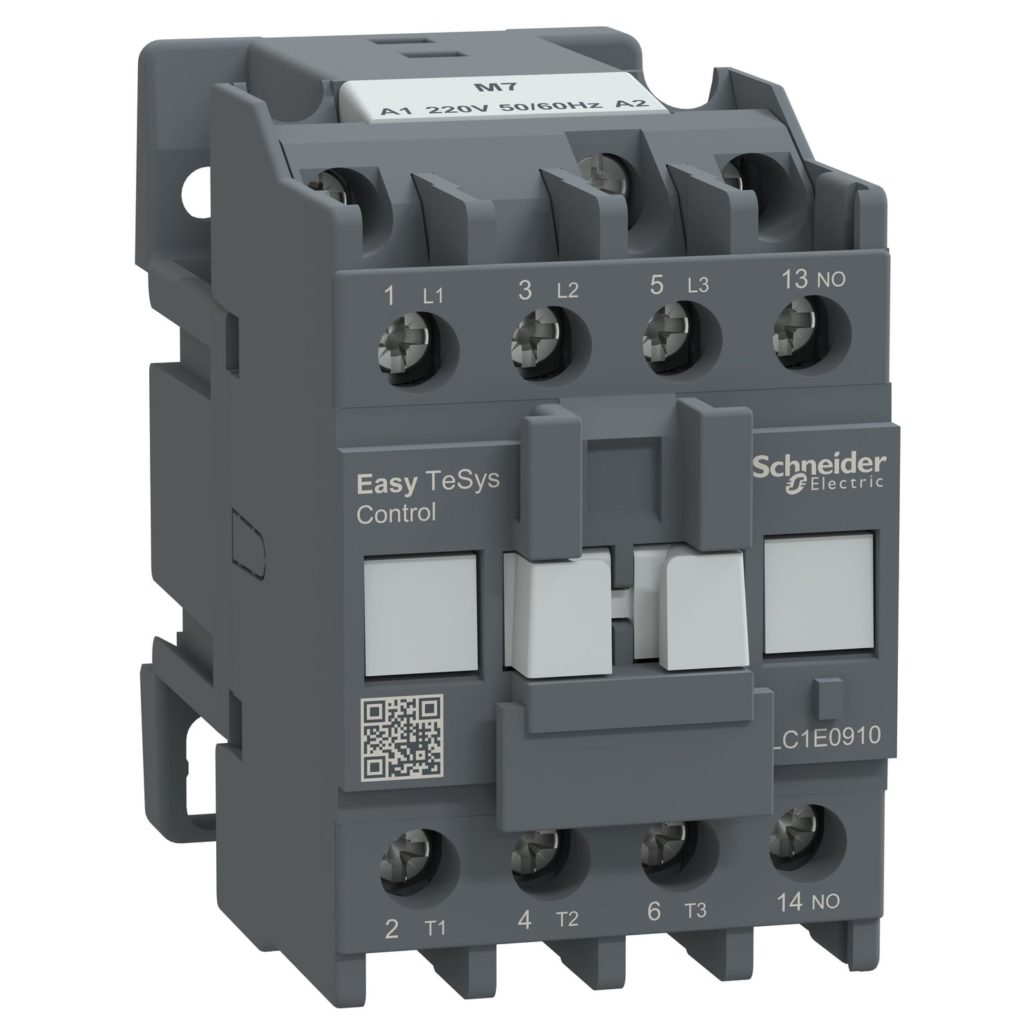 LC1E0910M7 9A 220VAC 1NO Контактор электромагнитный Schneider Electric