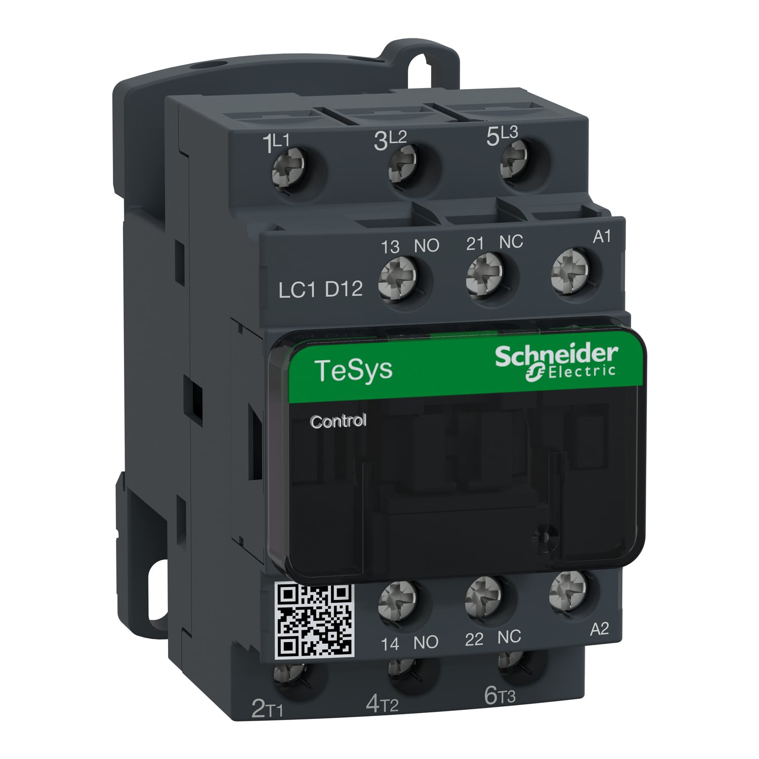 LC1D12B7 12A 24VAC 1NO+1NC Контактор электромагнитный Schneider Electric