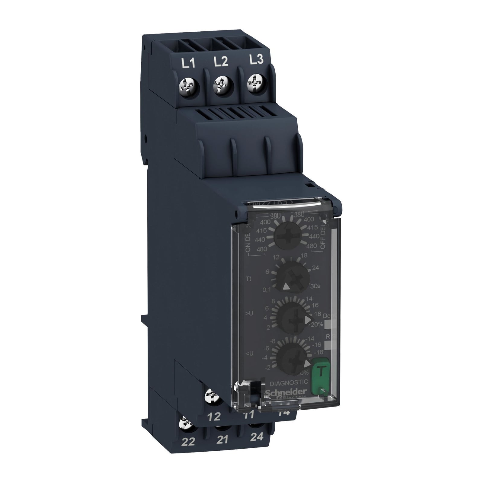 RM22TR33 380-480VAC 2CO 8A Реле контроля фаз и напряжения