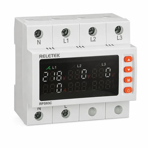 RPS63C 63A Автоматический переключатель фаз Reletek