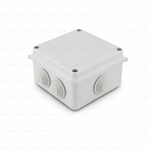 Распределительная коробка 100×100×70 мм IP65 7 выходов ABS