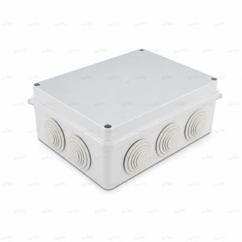 Распределительная коробка 200×155×80 мм IP65 10 выходов ABS
