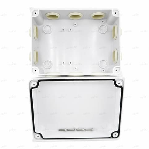 Распределительная коробка 200×155×80 мм IP65 10 выходов ABS — 3