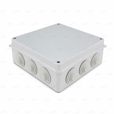 Распределительная коробка 200×200×80 мм IP65 12 выходов ABS