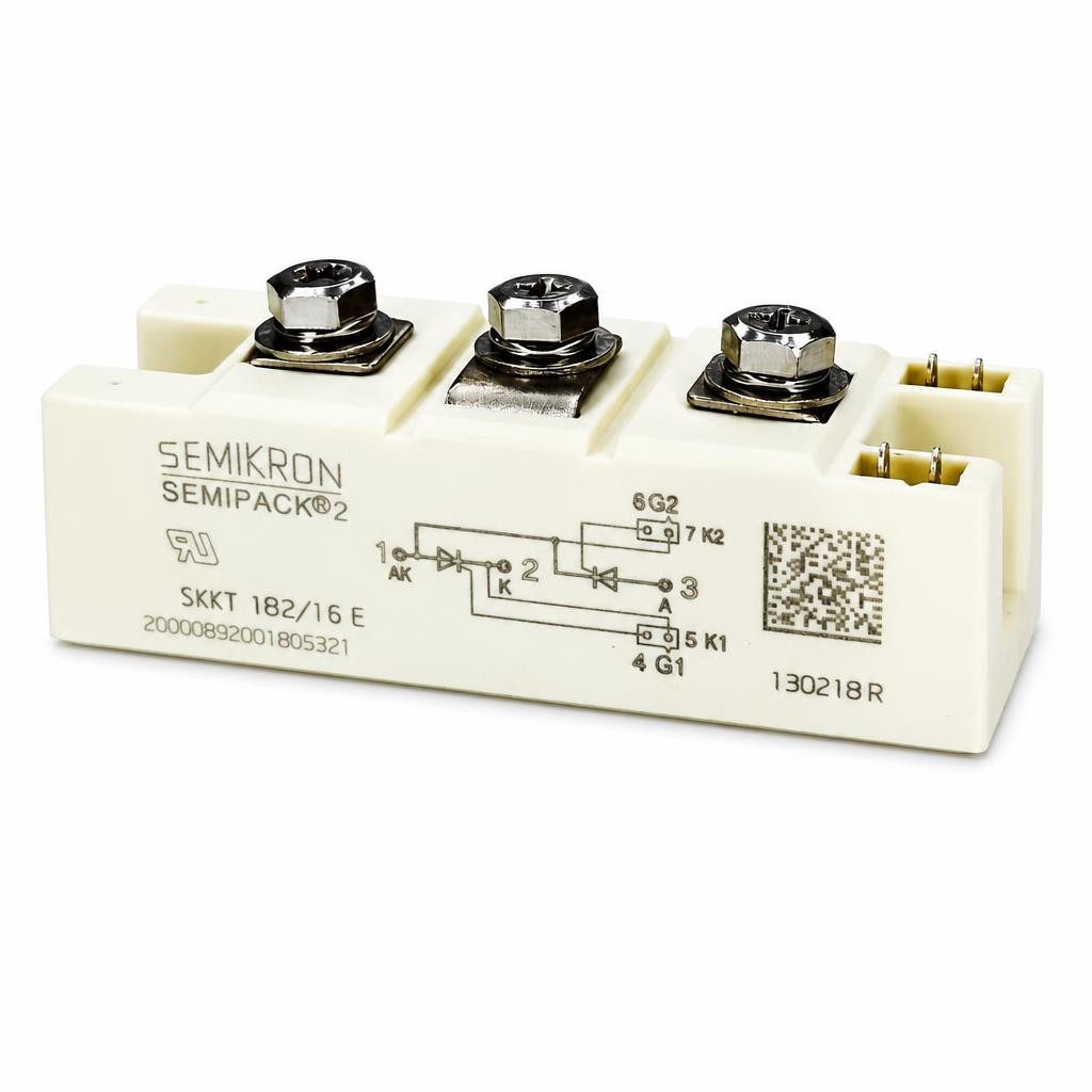 SKKT182/16E Тиристорный модуль 1600В 182А