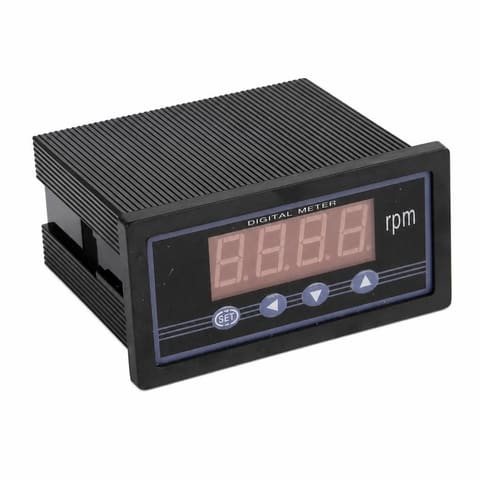 SX48 Цифровой тахометр 0-9999 об/мин вход 0–10V, питание 220VAC