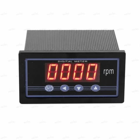 SX48 raqamli taxometr 0-9999 ayl/min kirish 0–10V, taʼminot 220VAC — 2