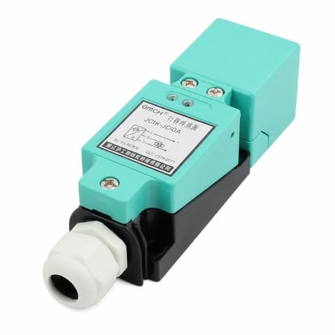 JCW-40QA 15-30VDC Аналоговый индуктивный датчик расстояния прямоугольный 40×40 дистанция 1-8мм 4-20мА/0-10В
